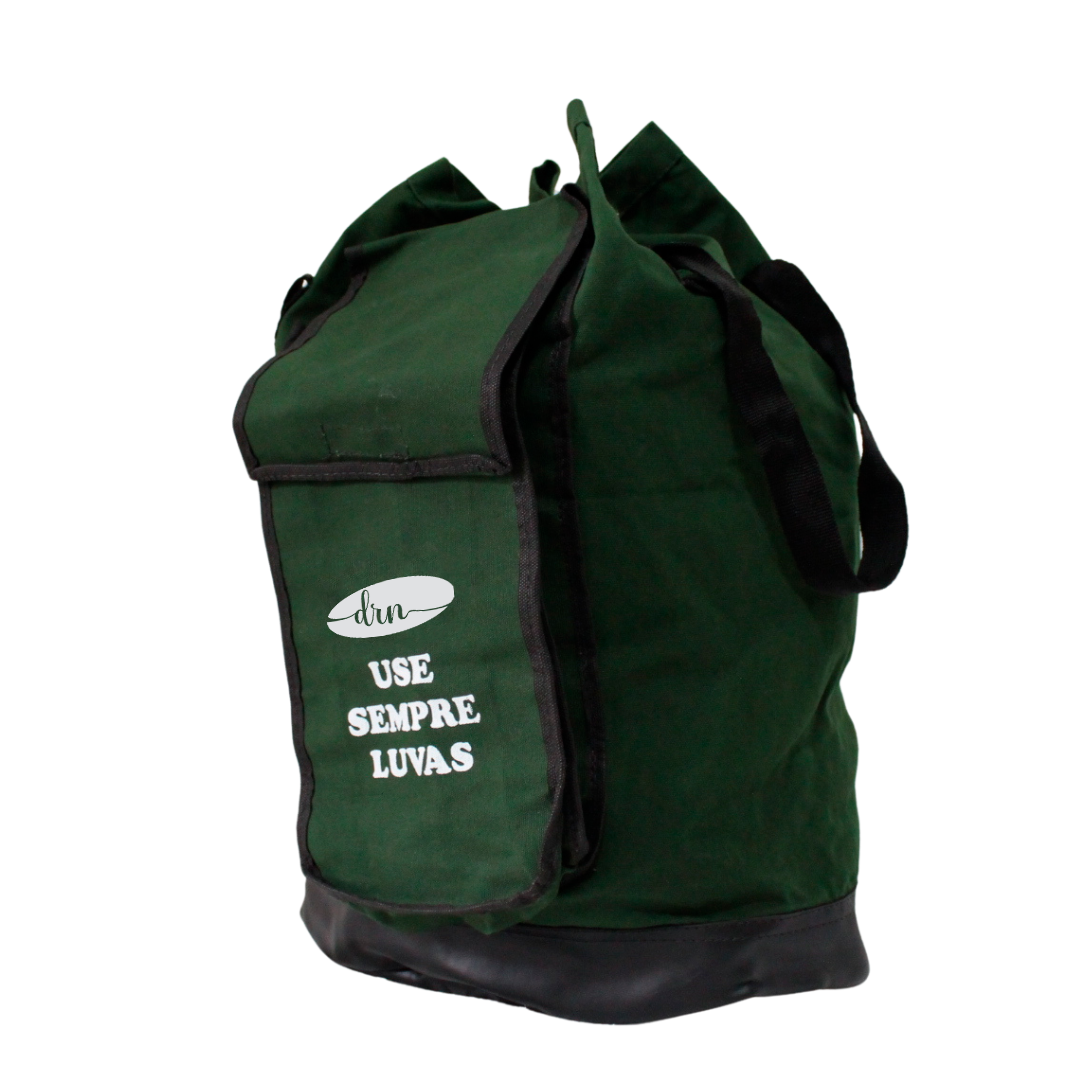 BOLSA LONA IMPERMEÁVEL ALC P/ TRANSP EPIS E  CONJUNTO  DE LINHA ALTURA C/ BOLSA PARA LUVA COM DIVISÓRIA