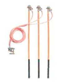 Conjunto de aterramento 15kv 