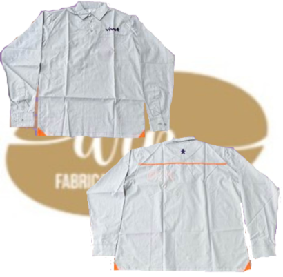 CAMISA POLO MANGA LONGA BRANCA Vivo