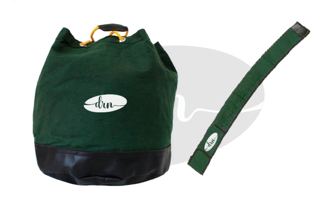 Bolsa para o conjunto aterramento rede até 36kv + trado até 1,5 metros comprimento