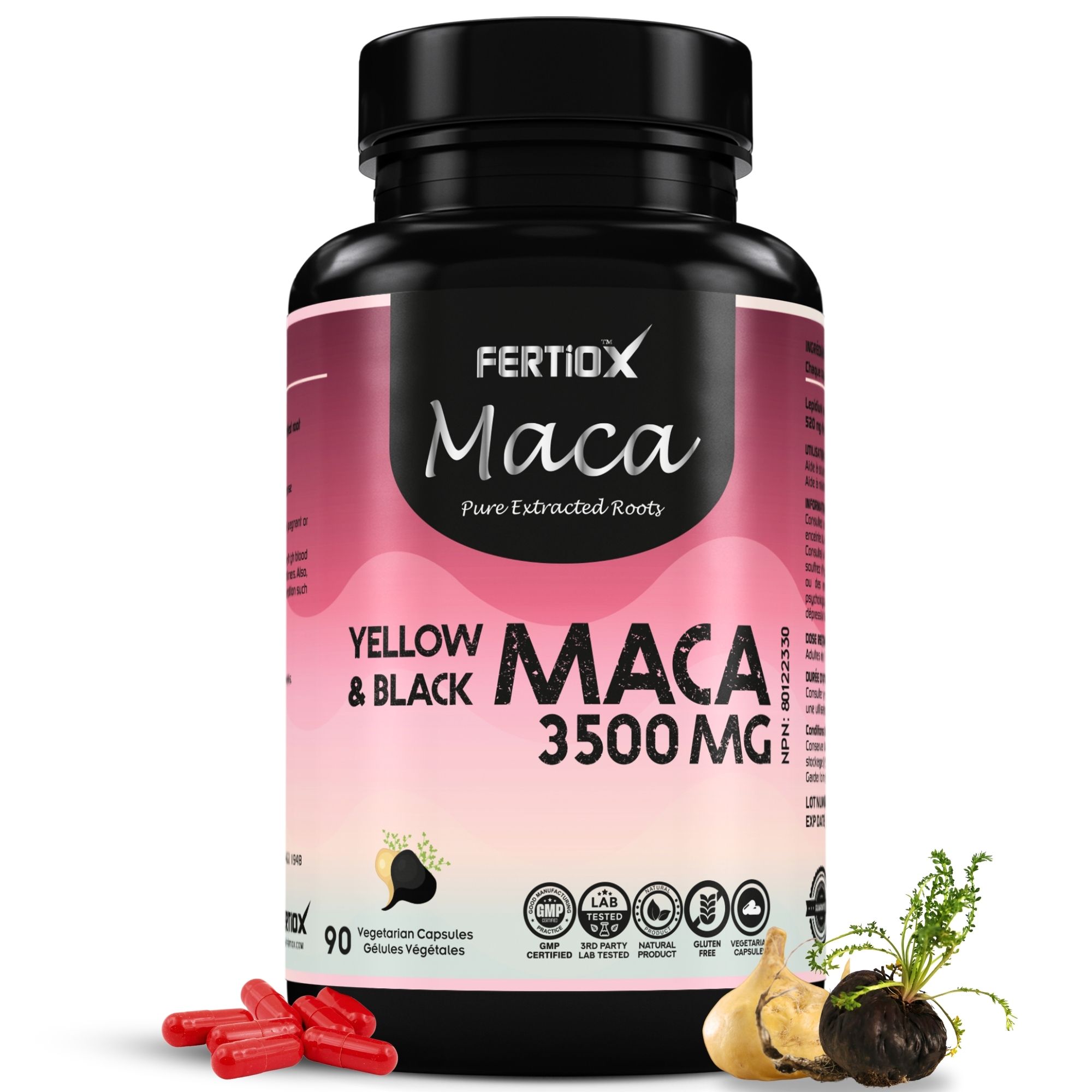 Fertiox Maca Capsules 3500 mg