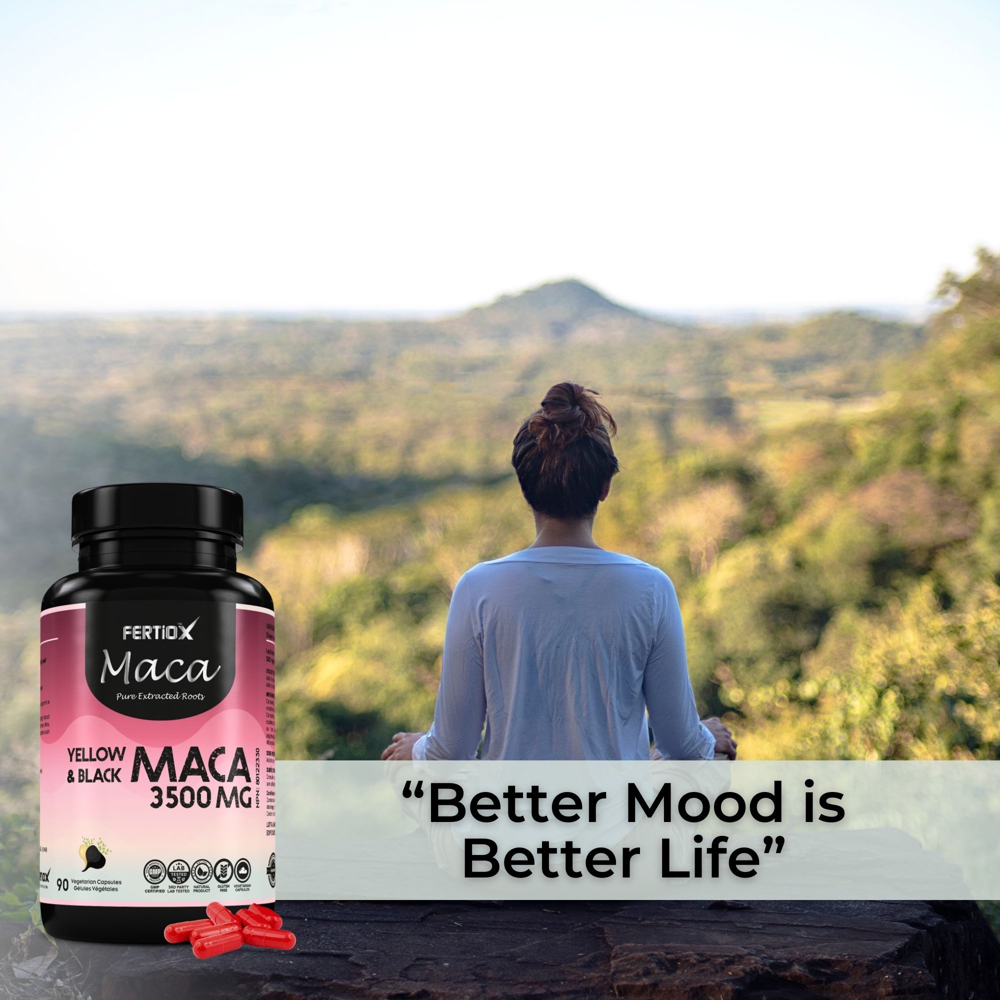 Fertiox Maca Capsules 3500 mg