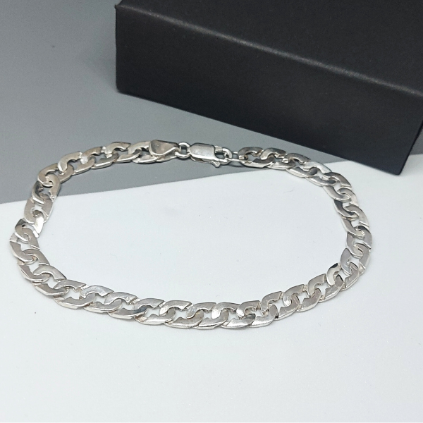 Pulsera de plata 925 con eslabones