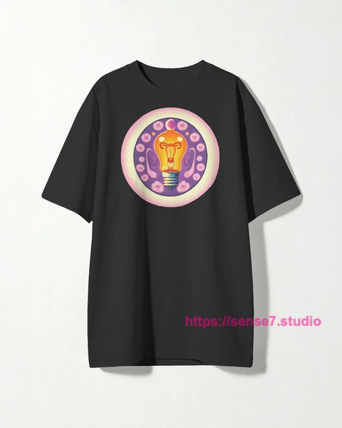 Creative Lightbulb Graphic Tee