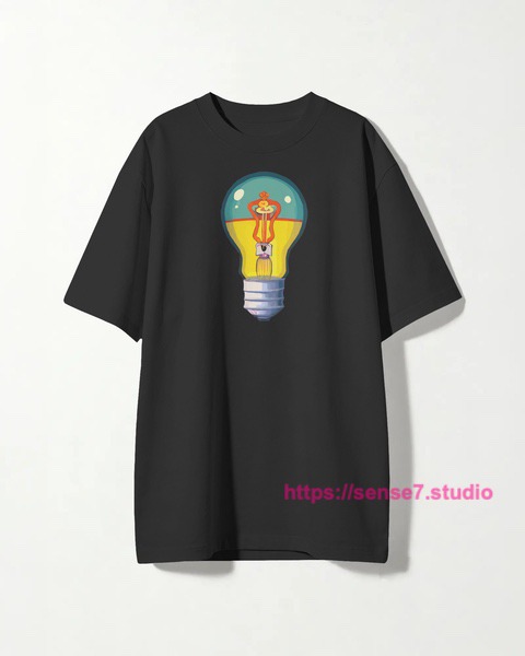Creative Lightbulb Graphic Tee