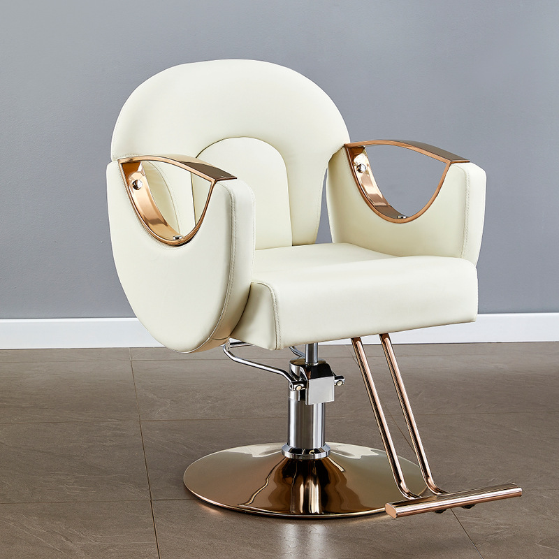 Modern Stainless Steel Barber Chair C357 – Durable & Stylish Salon Seating