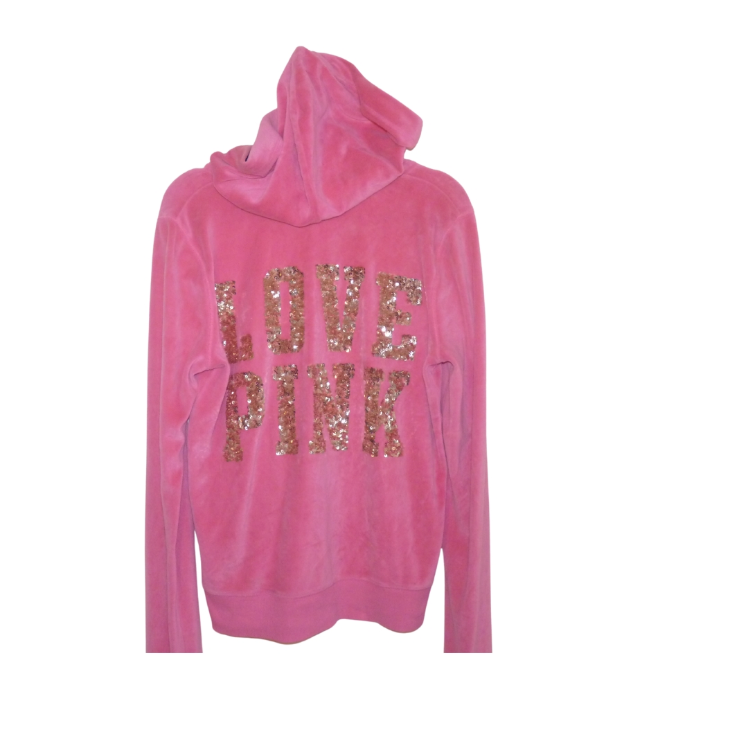 Pink Victoria Secret´s Zip-Up Hoodie