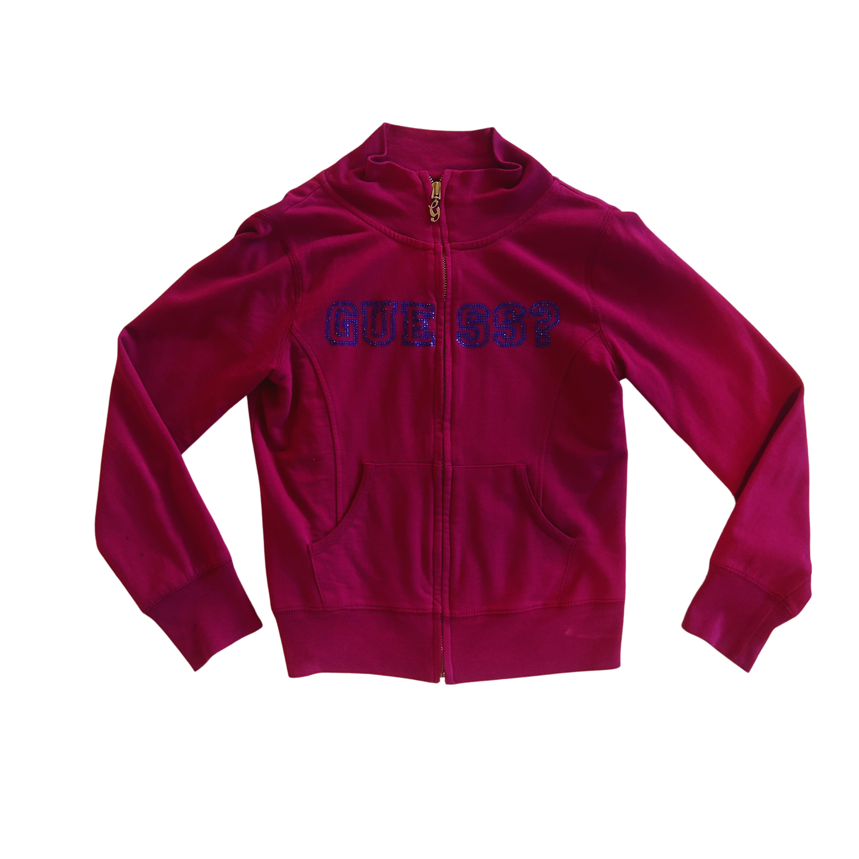 y2k GUESS Long sleeve Crop Top