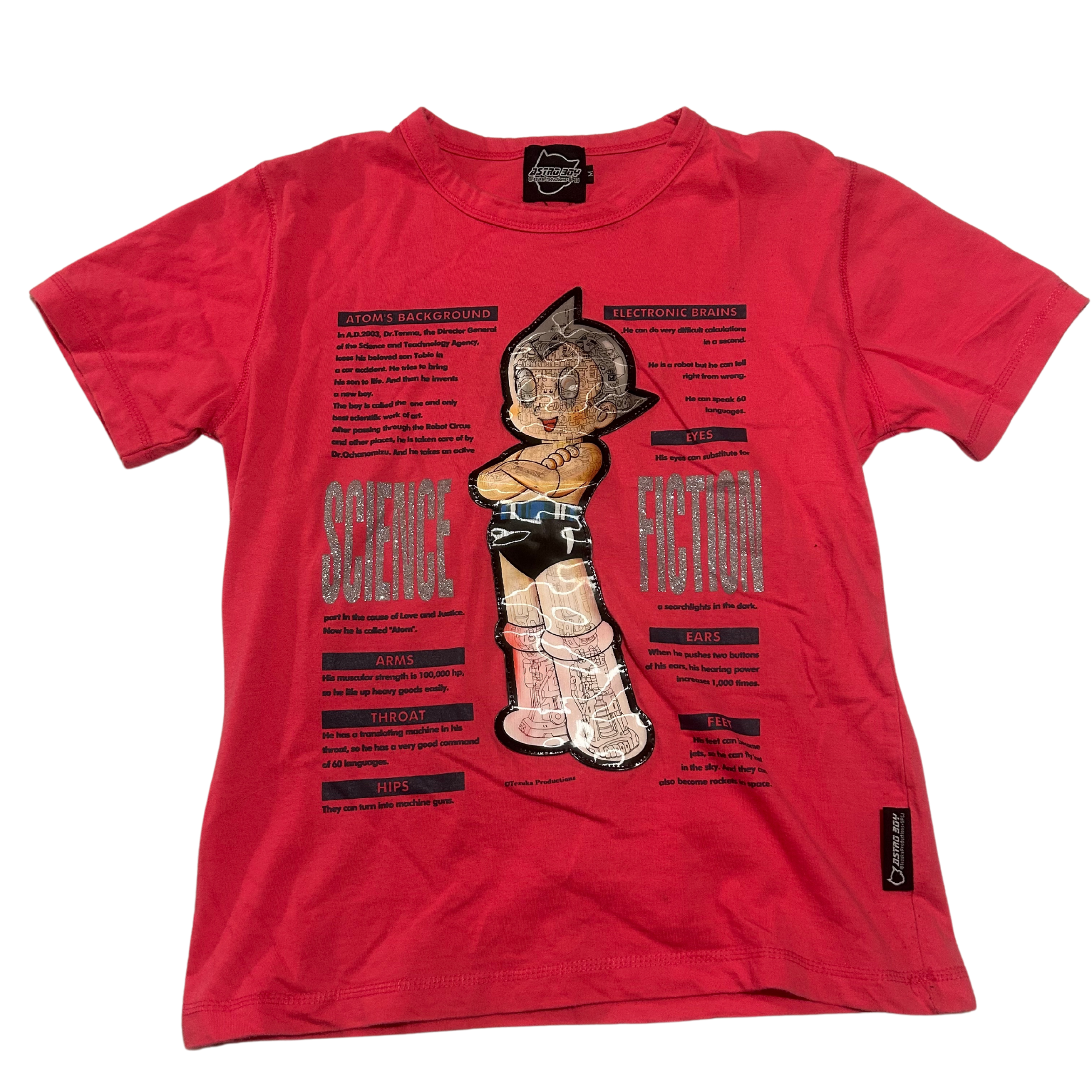 Vintage ASTROBOY Holographic baby Tee