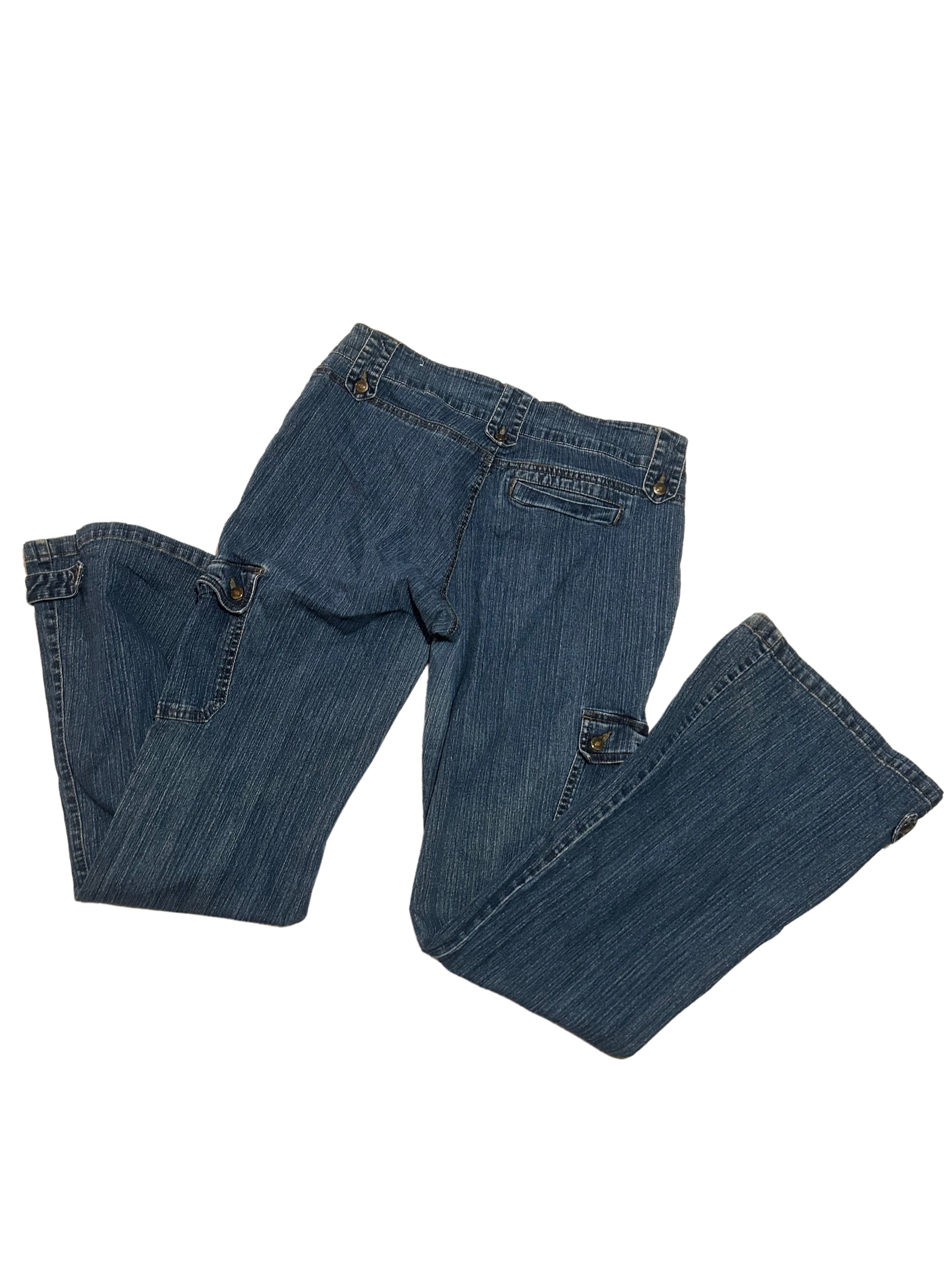 y2k Cargo Flared Jeans