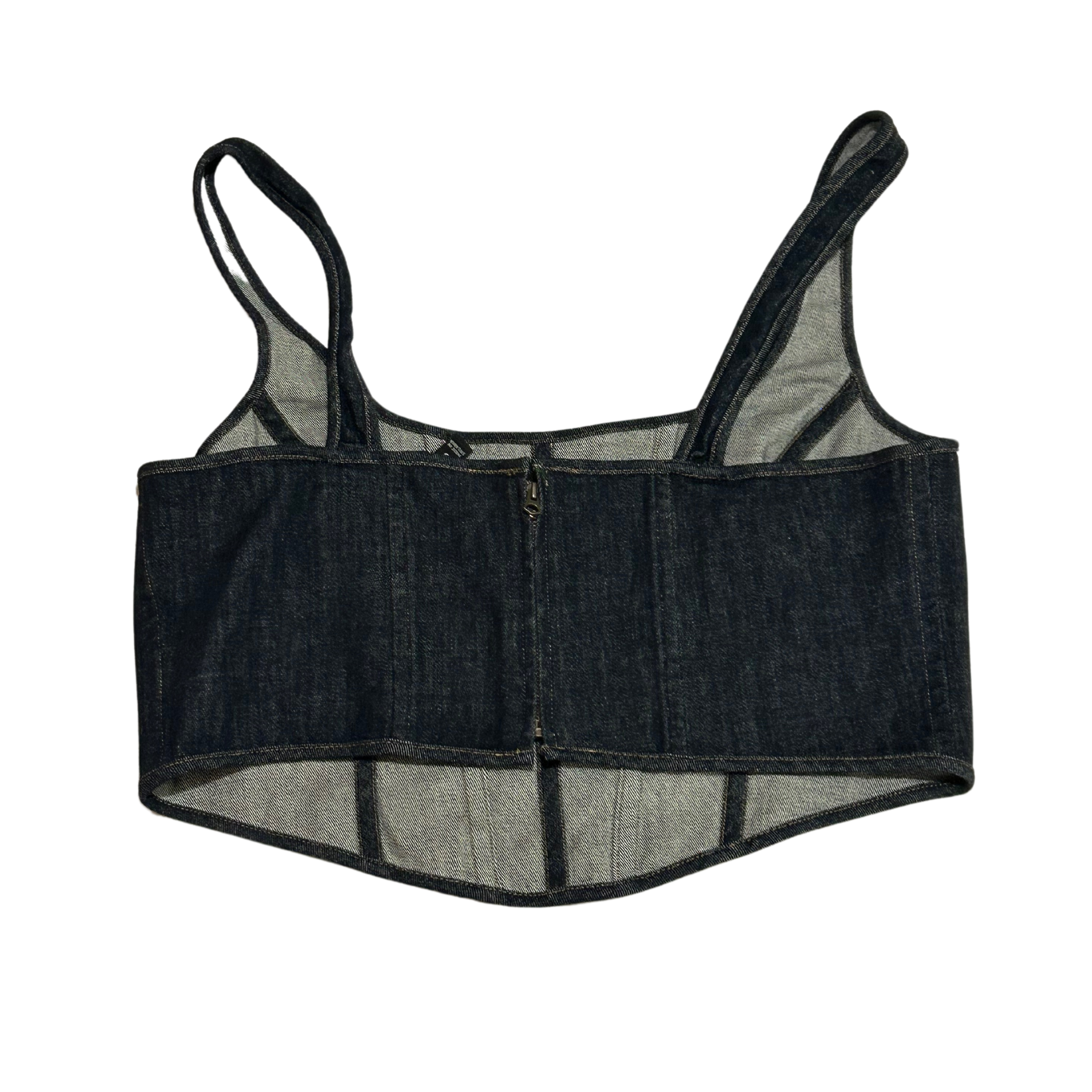 Banana Republic Denim Bustier Top