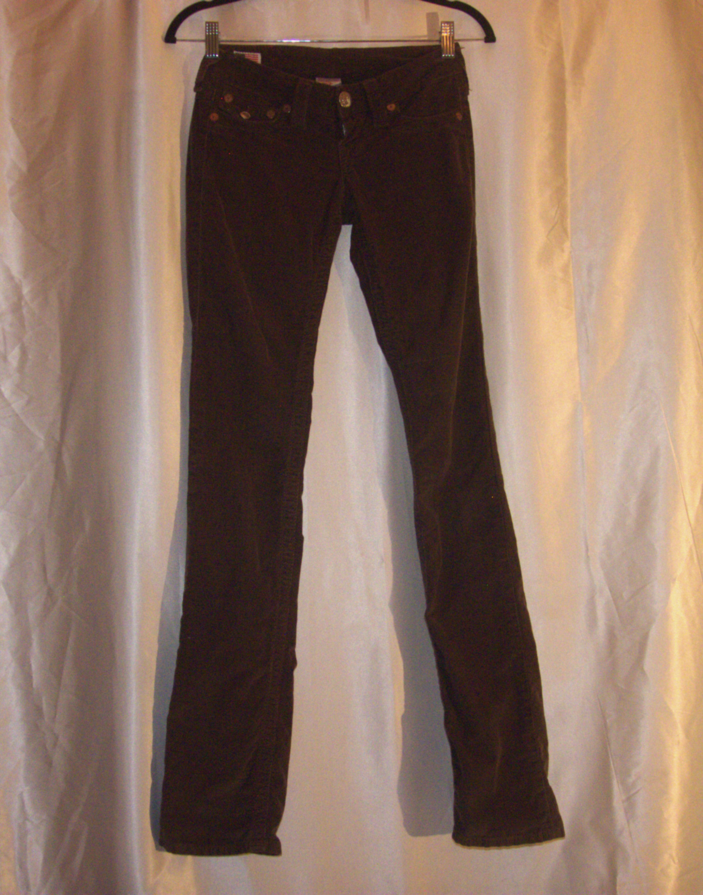 RARE Brown True Religion Corduroy pants
