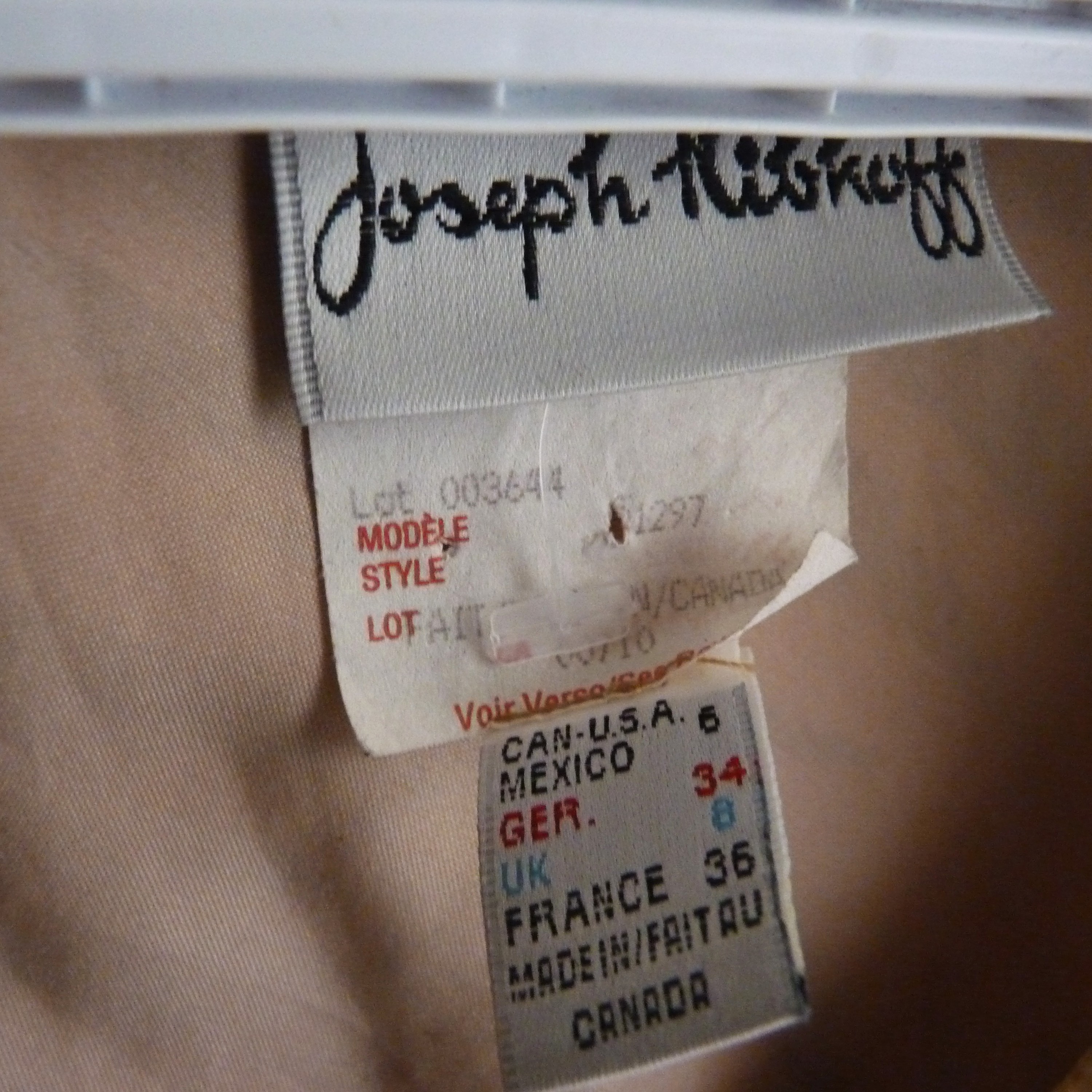 Vintage Joseph Ribkoff Tiger Print dress