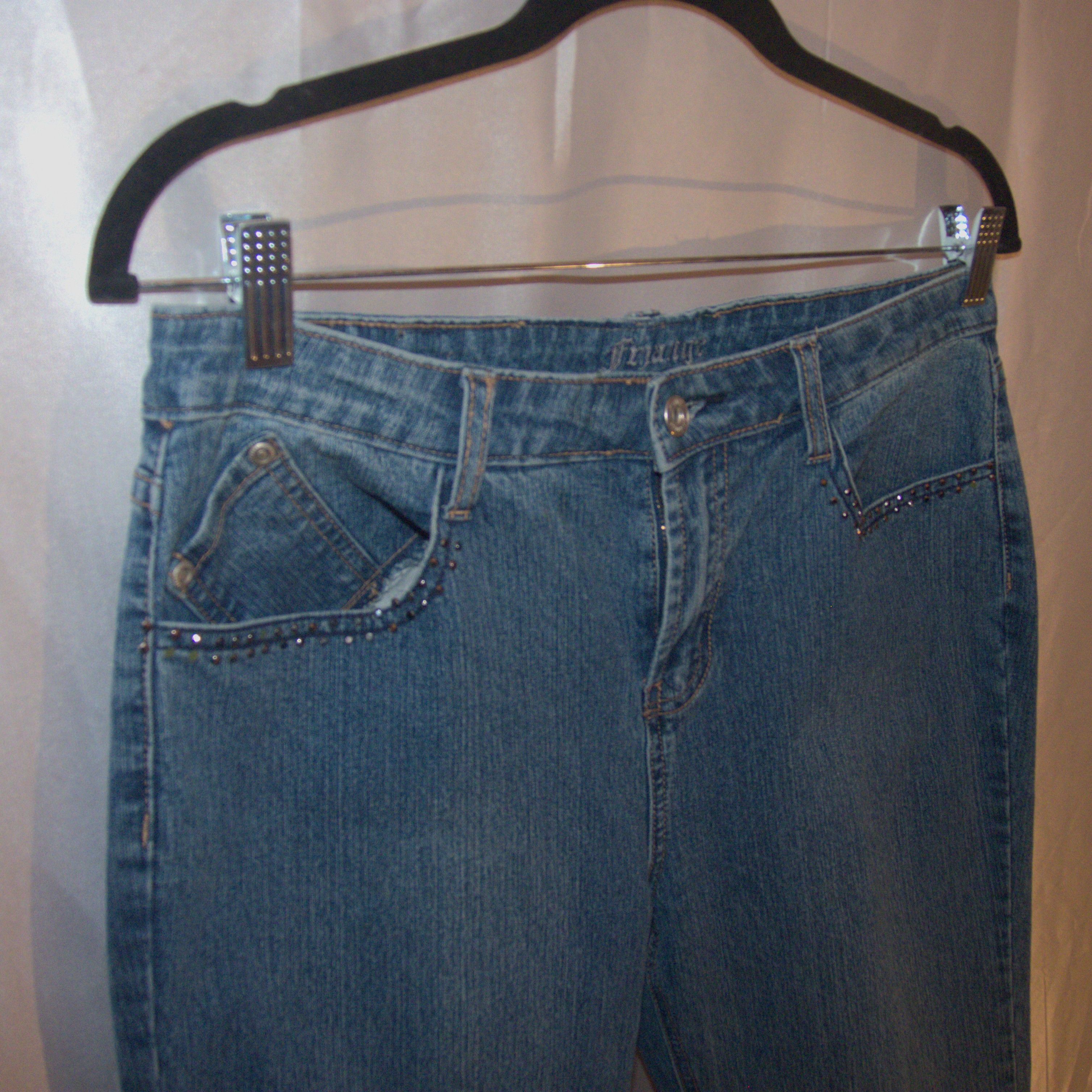2000s Queen Wide Leg Jeans