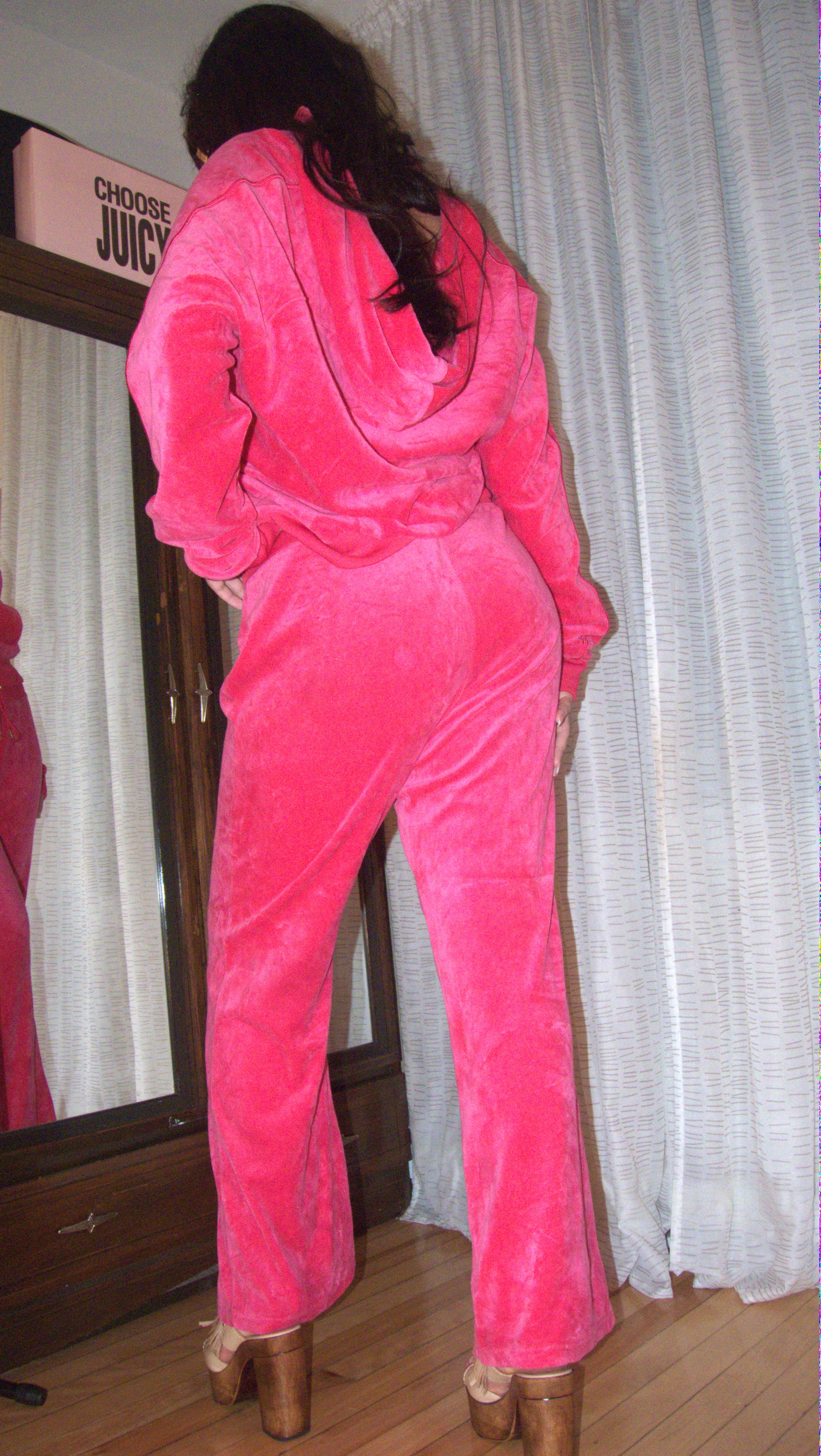 Juicy Couture Pink Tracksuit Velour Authentic VIntage 