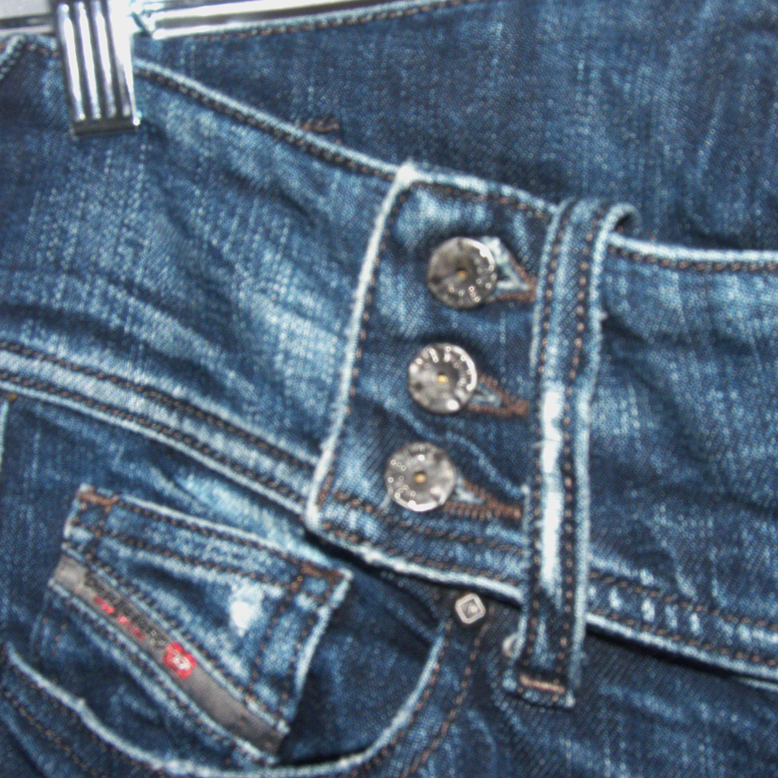 Vintage Diesel low-rise flared jeans 