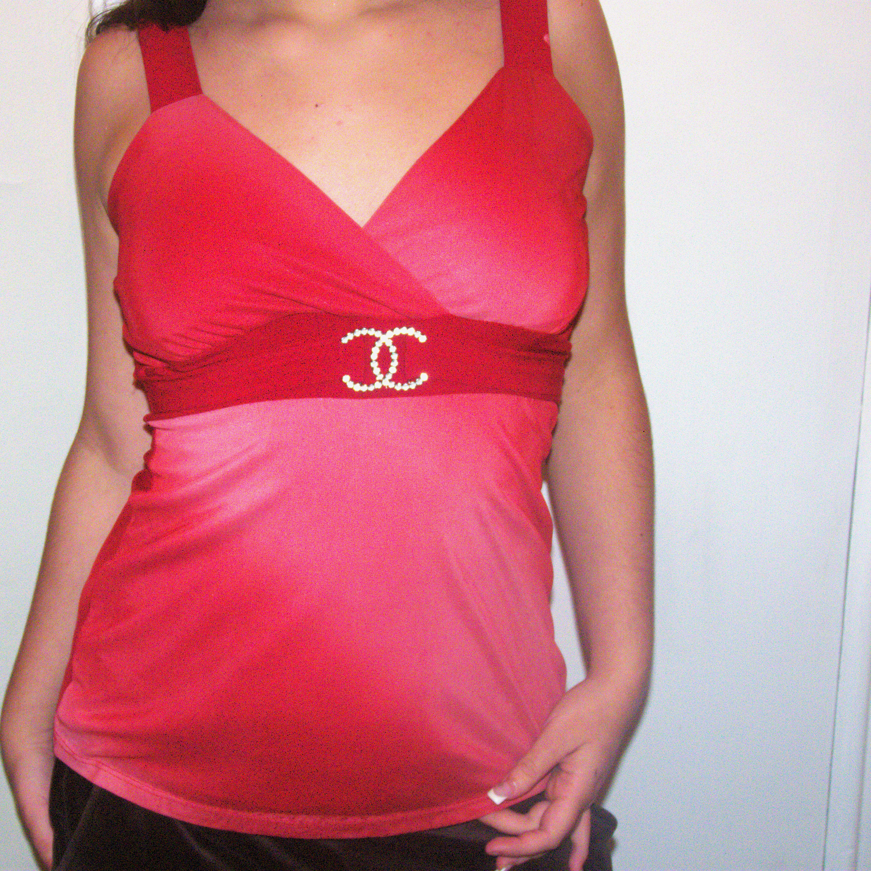 DOUBLE Cs halter top