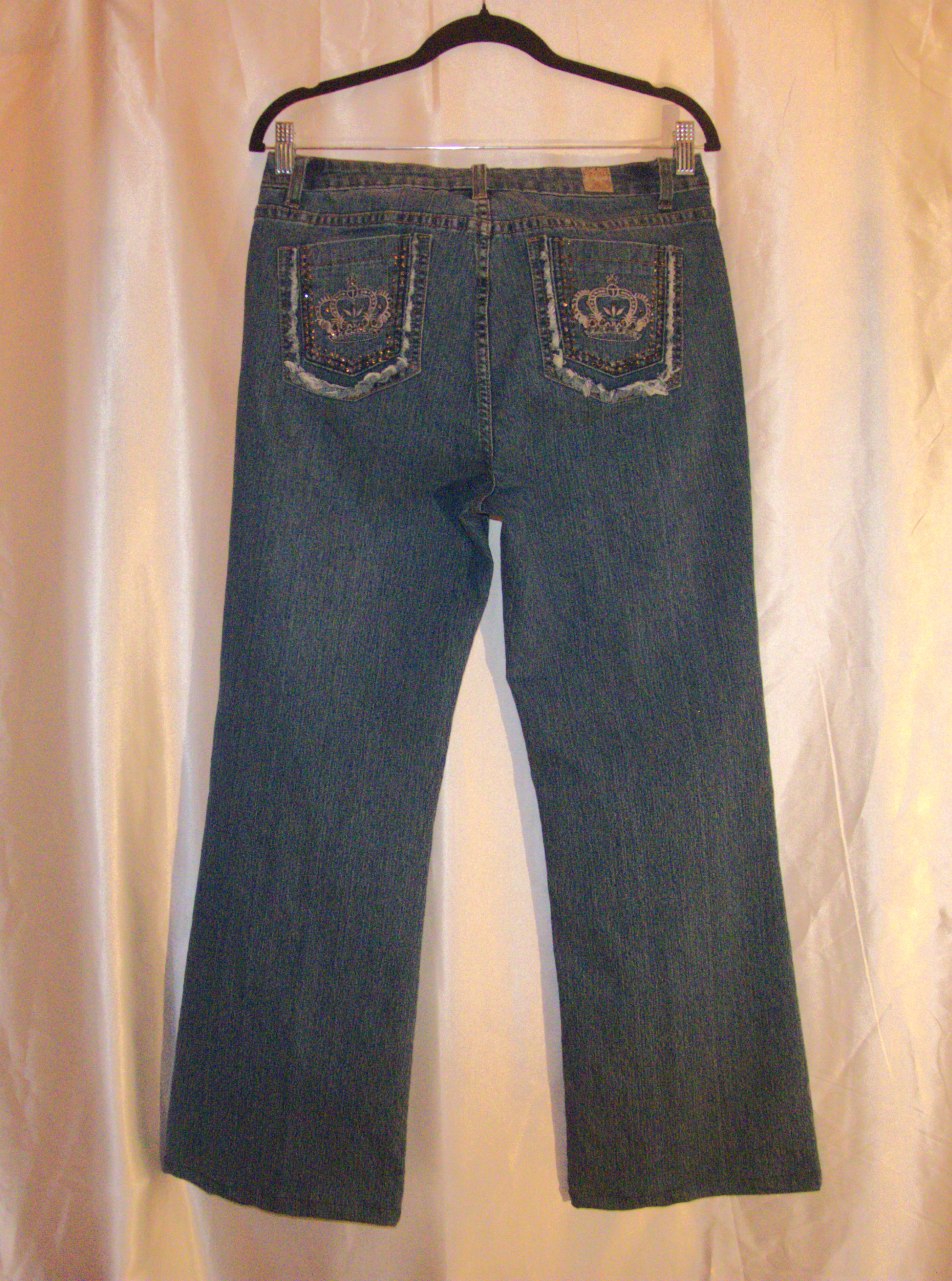 2000s Queen Wide Leg Jeans