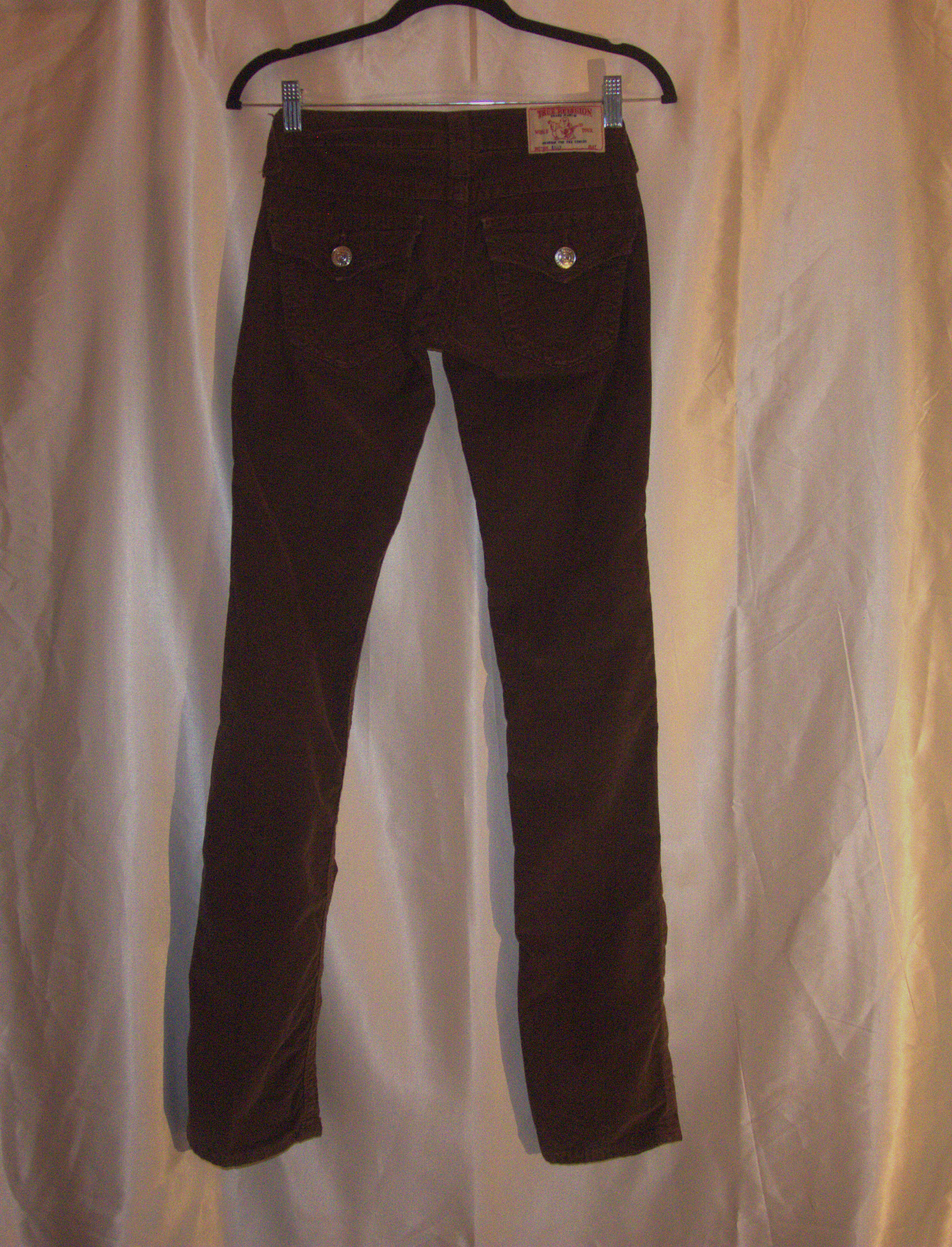 RARE Brown True Religion Corduroy pants
