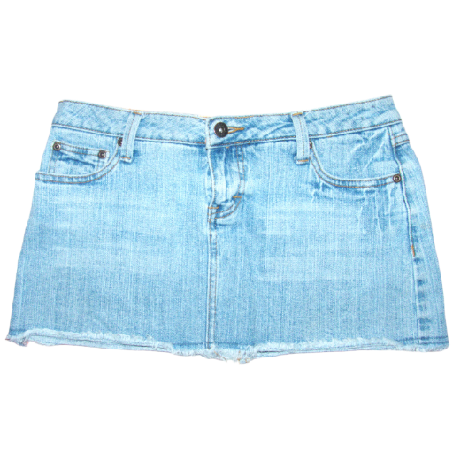 Denim Micro Skirt