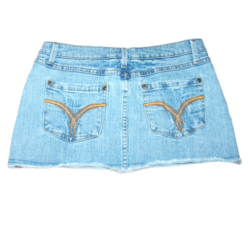 Denim Micro Skirt