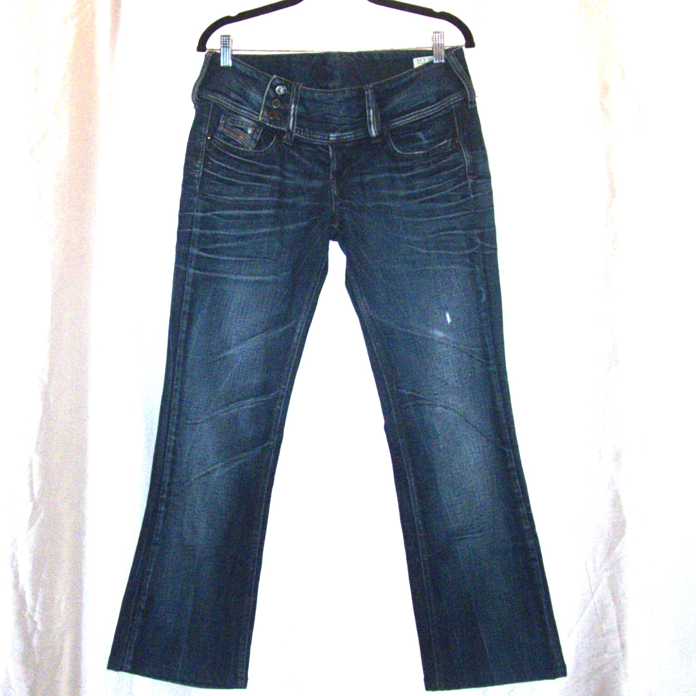 Vintage Diesel low-rise flared jeans