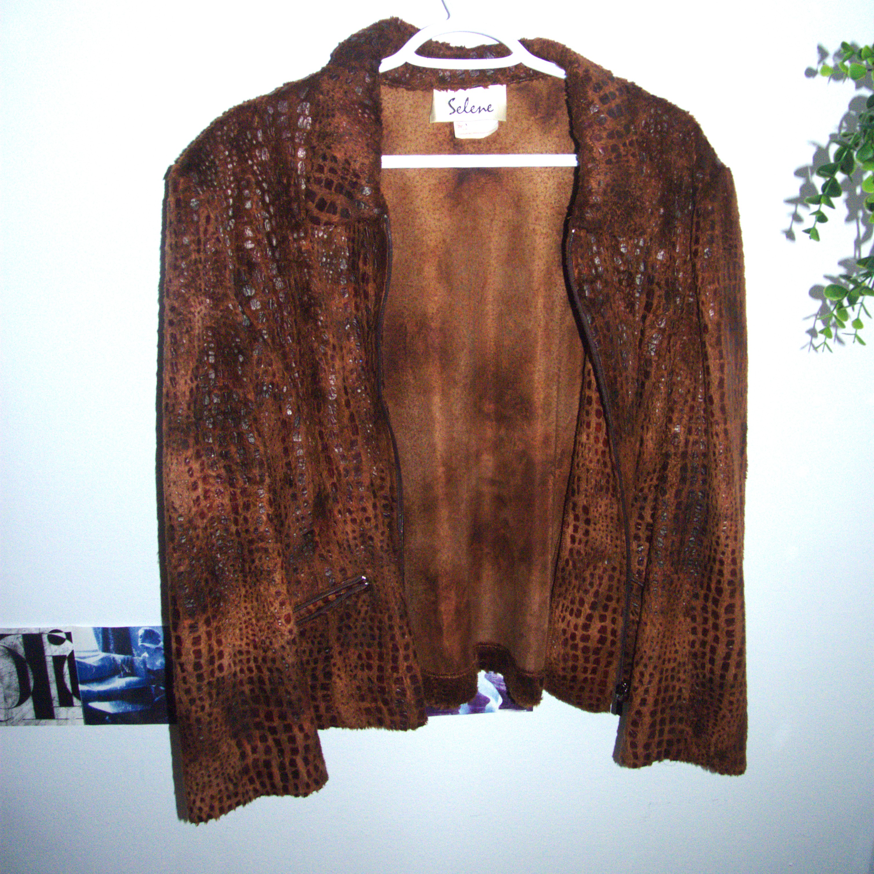 Vintage Brown Suede Jacket