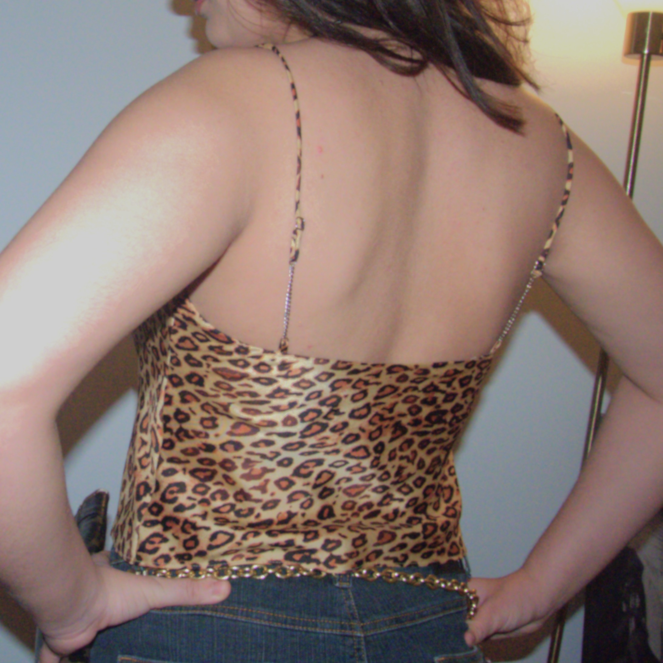 Leopard Print Camisole Top