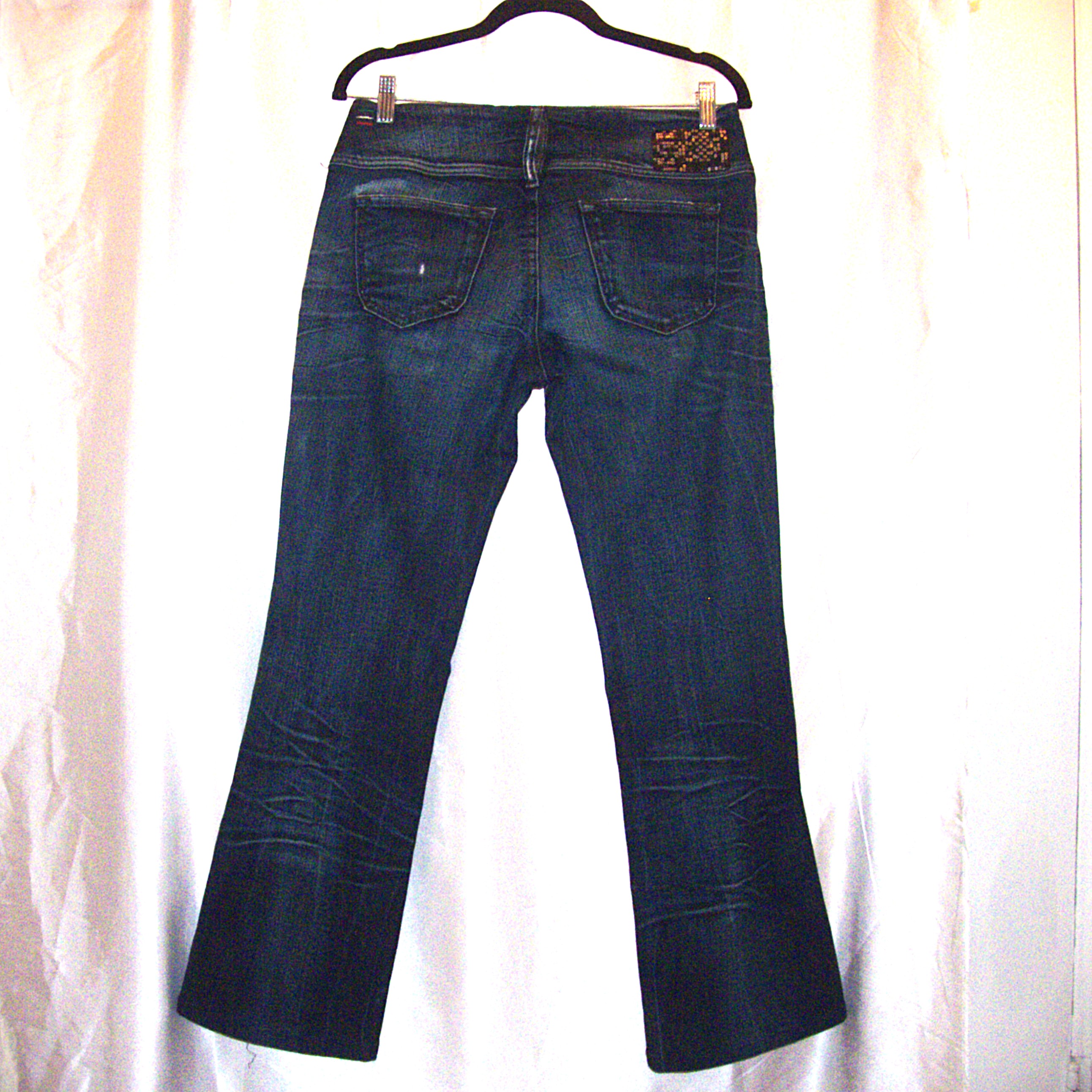 Vintage Diesel low-rise flared jeans 