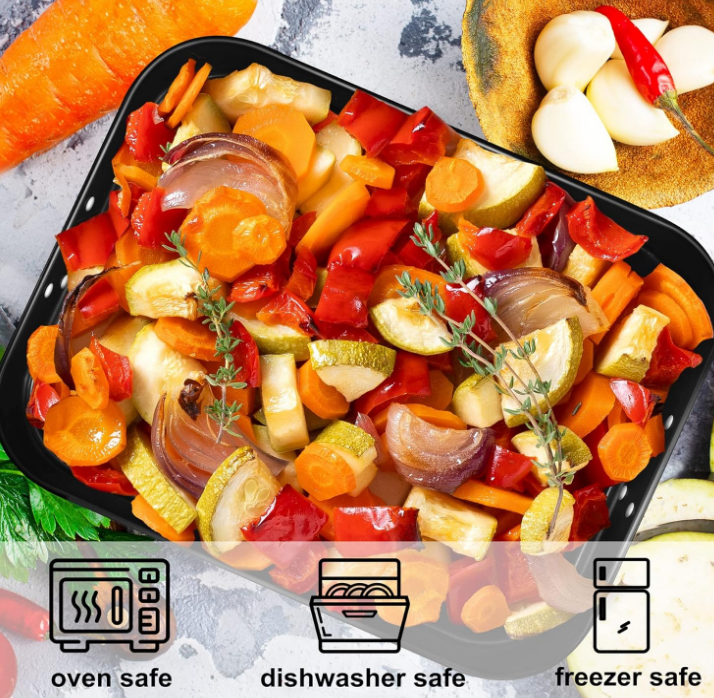 Lasagna Pan Deep, Baking Pan for Oven, 16x12x3 Inch Baking Dishes for Oven, Roasting Pan Brownie Pan with Handles, Rectangle Cake Pans Sets for Baking, Deep Baking Pan, Nonstick Bakeware Set