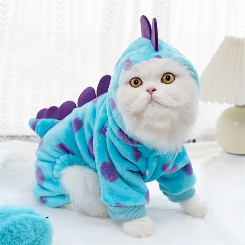 Blue Monster Pet Costume