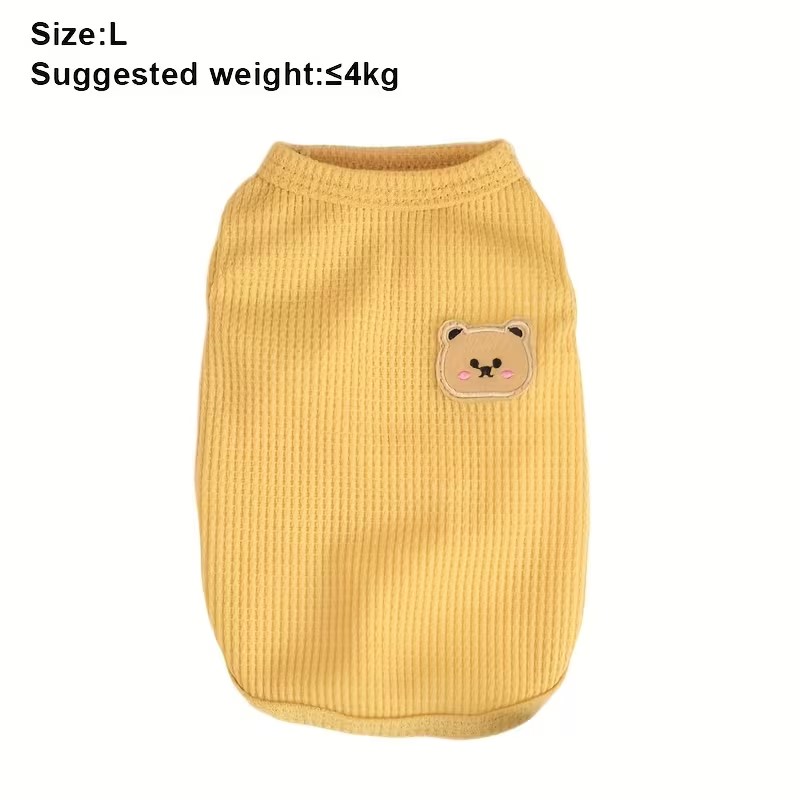 BOOTEELY Ultra-Soft Pet Vest for Small Dogs & Cats