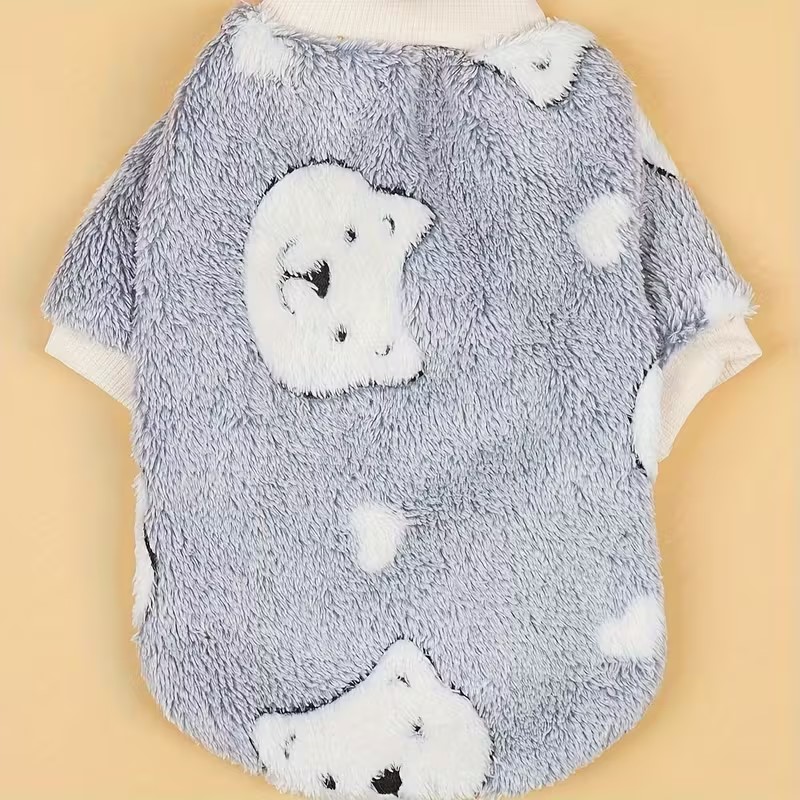 Cute Polar Bear Dog Sweater