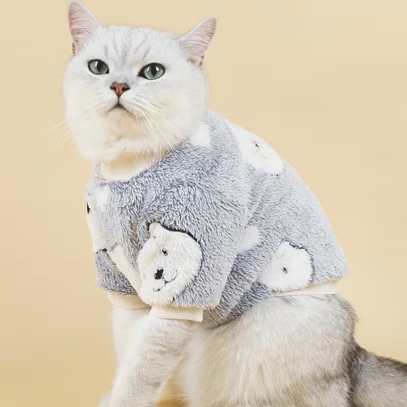 Cute Polar Bear Dog Sweater