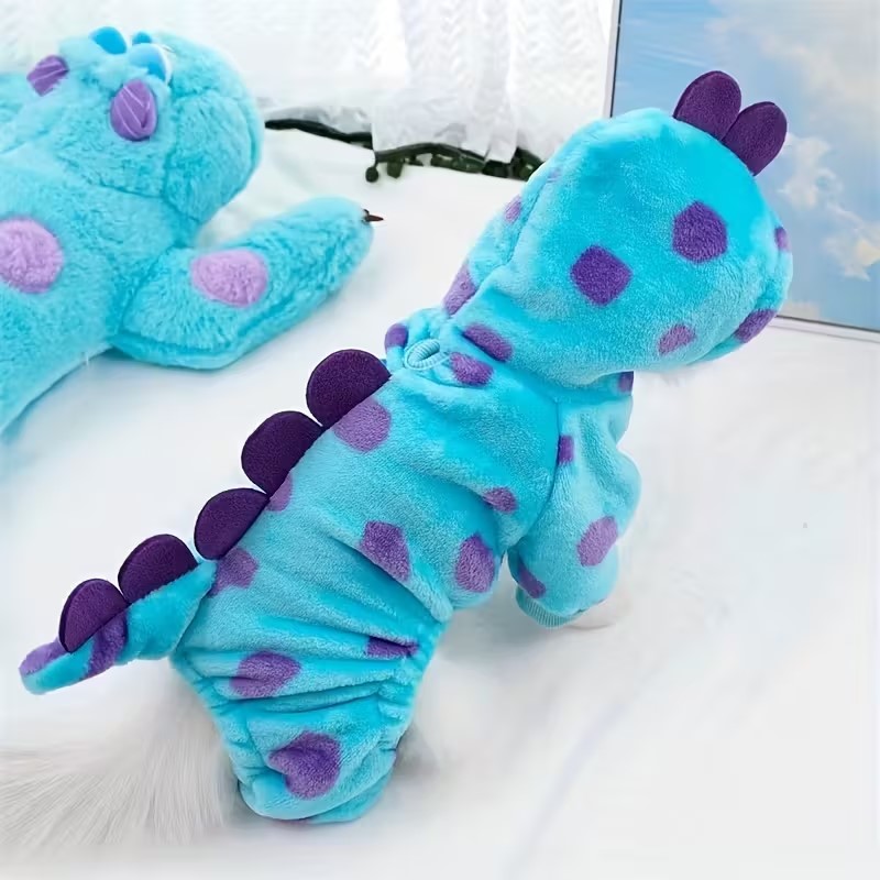 Blue Monster Pet Costume