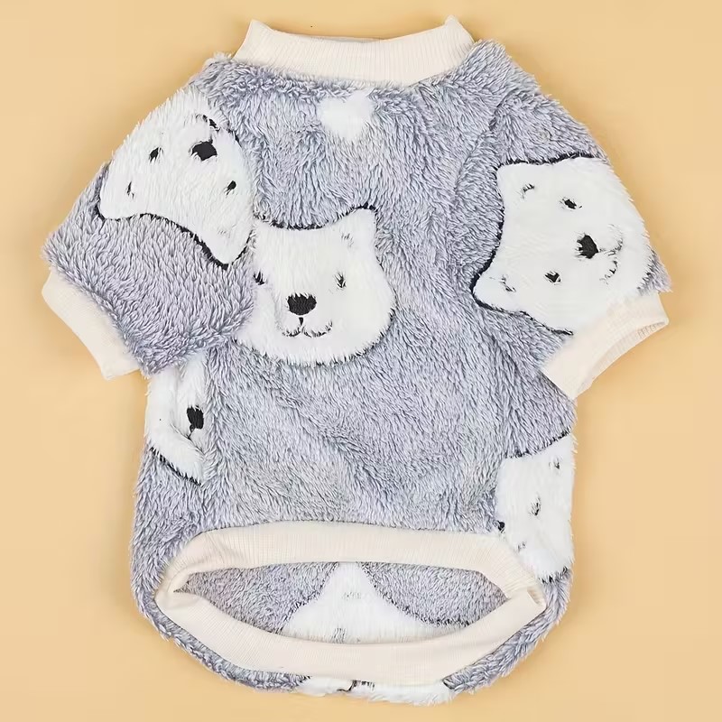 Cute Polar Bear Dog Sweater