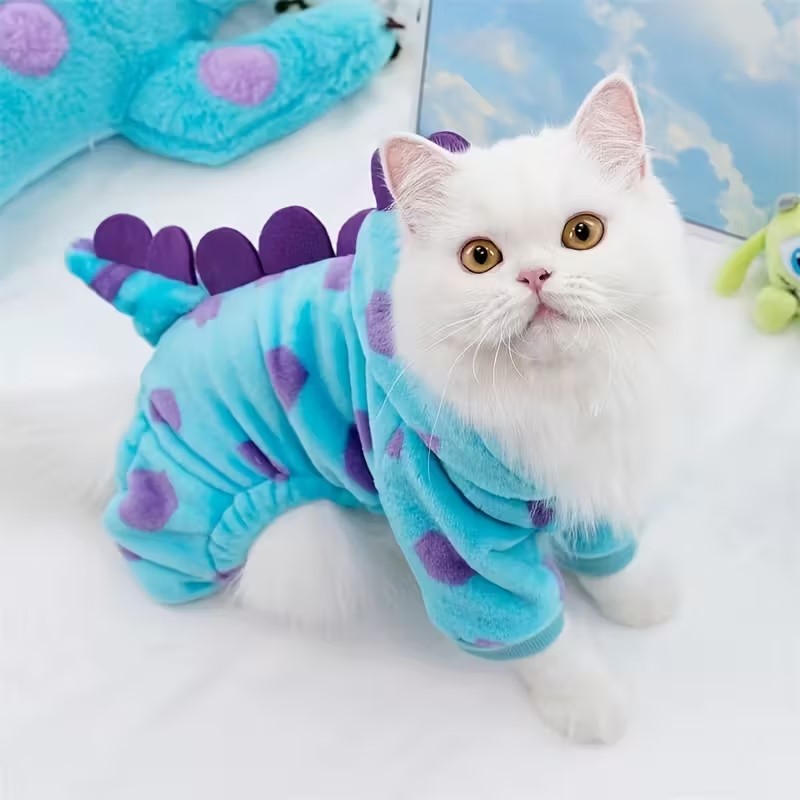 Blue Monster Pet Costume