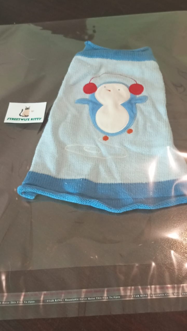 Penguin Print Pet Shirt
