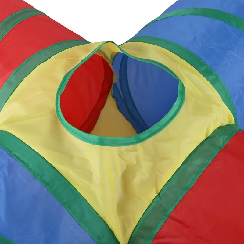 Four-way Cat Tunnel Dog Training Tunnel, Foldable Storage Tunnel, Pet Toy,