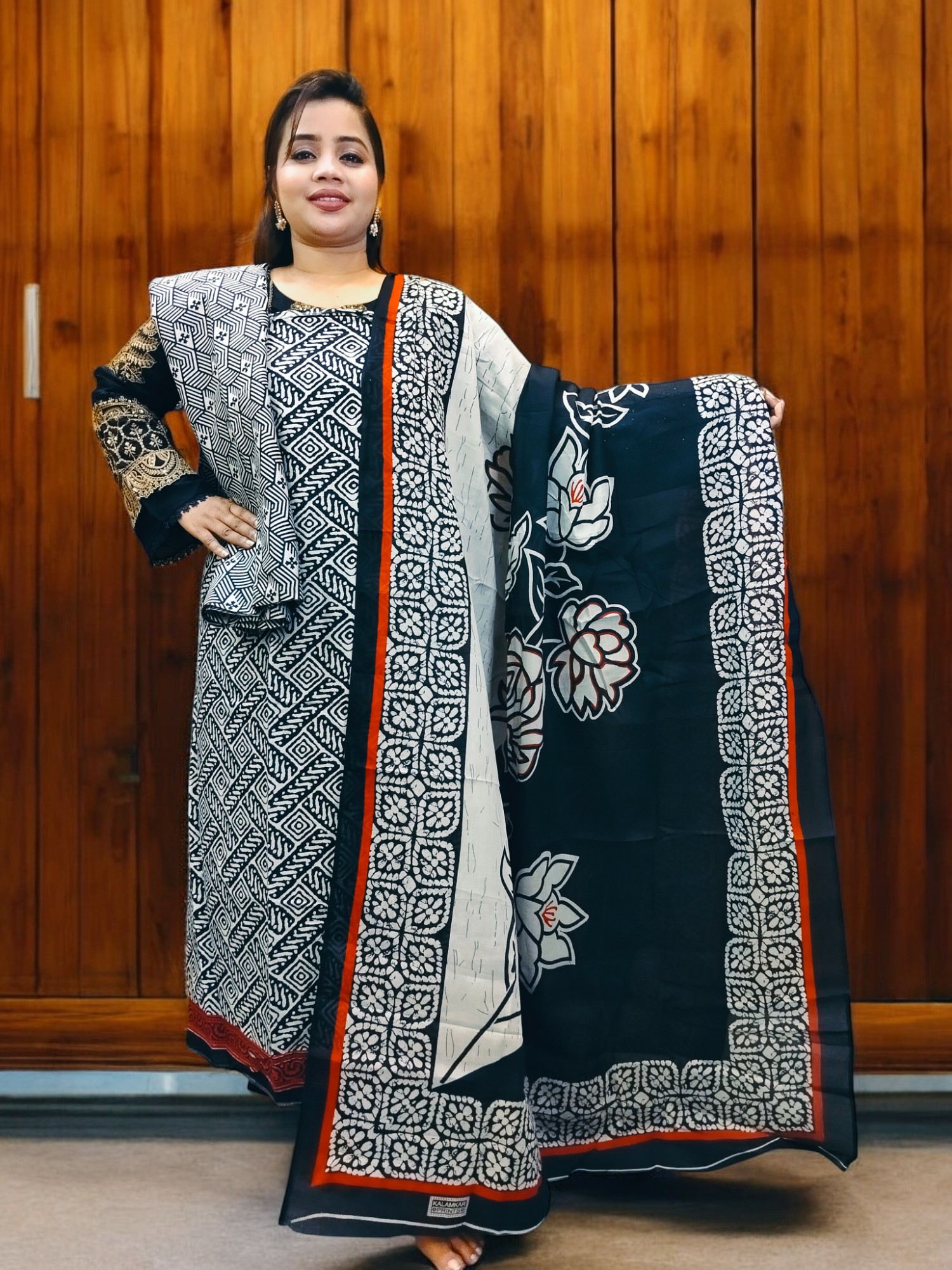 Jaipuri cotton fabric unstitched