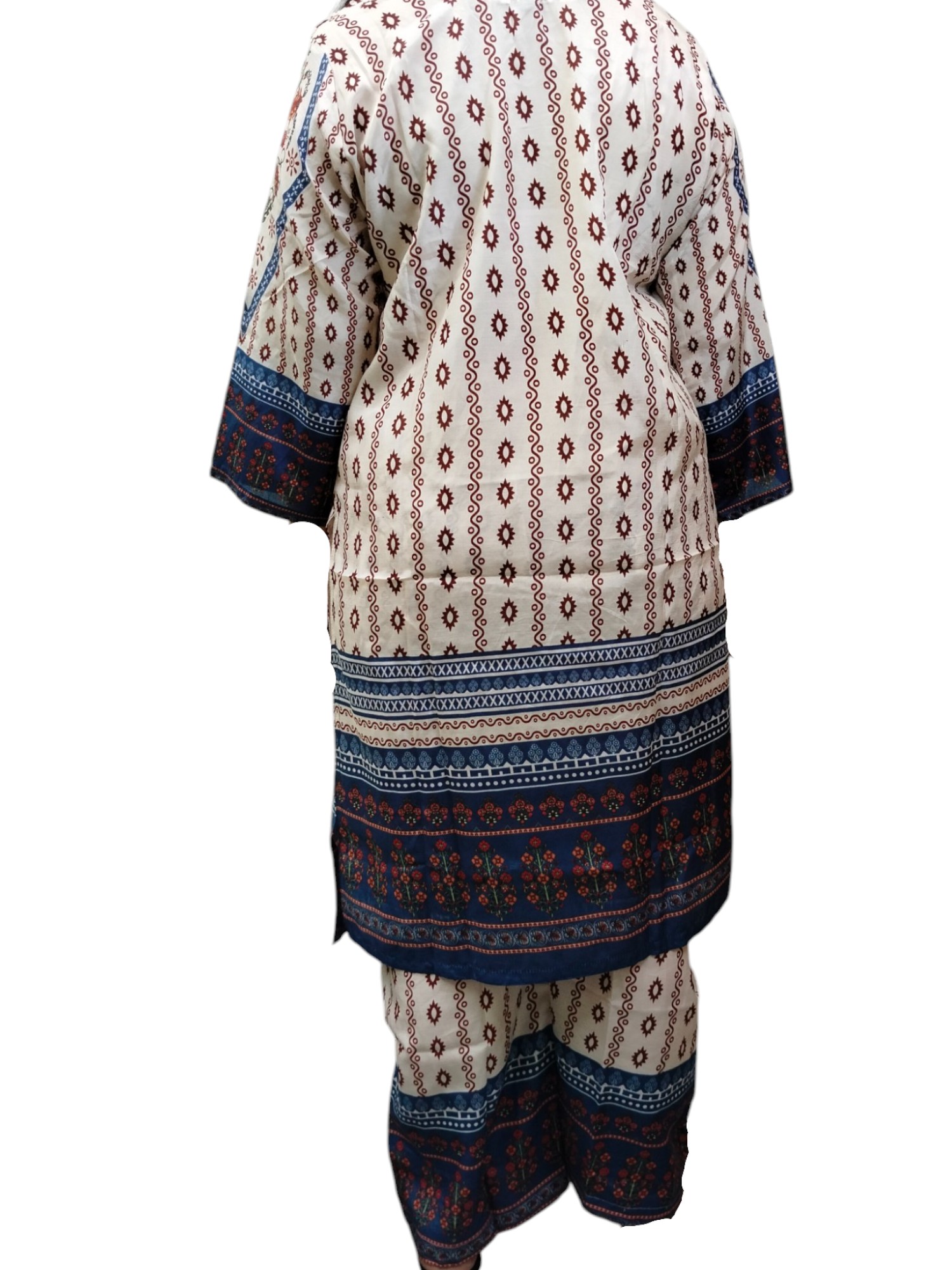 Traditional Elegance Dubai Silk Digital Printed Coord Set