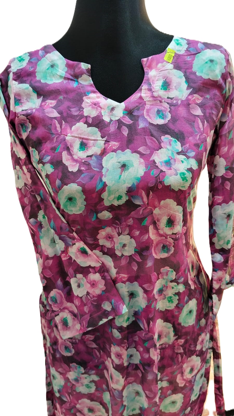 Floral Print Long Sleeve Dress