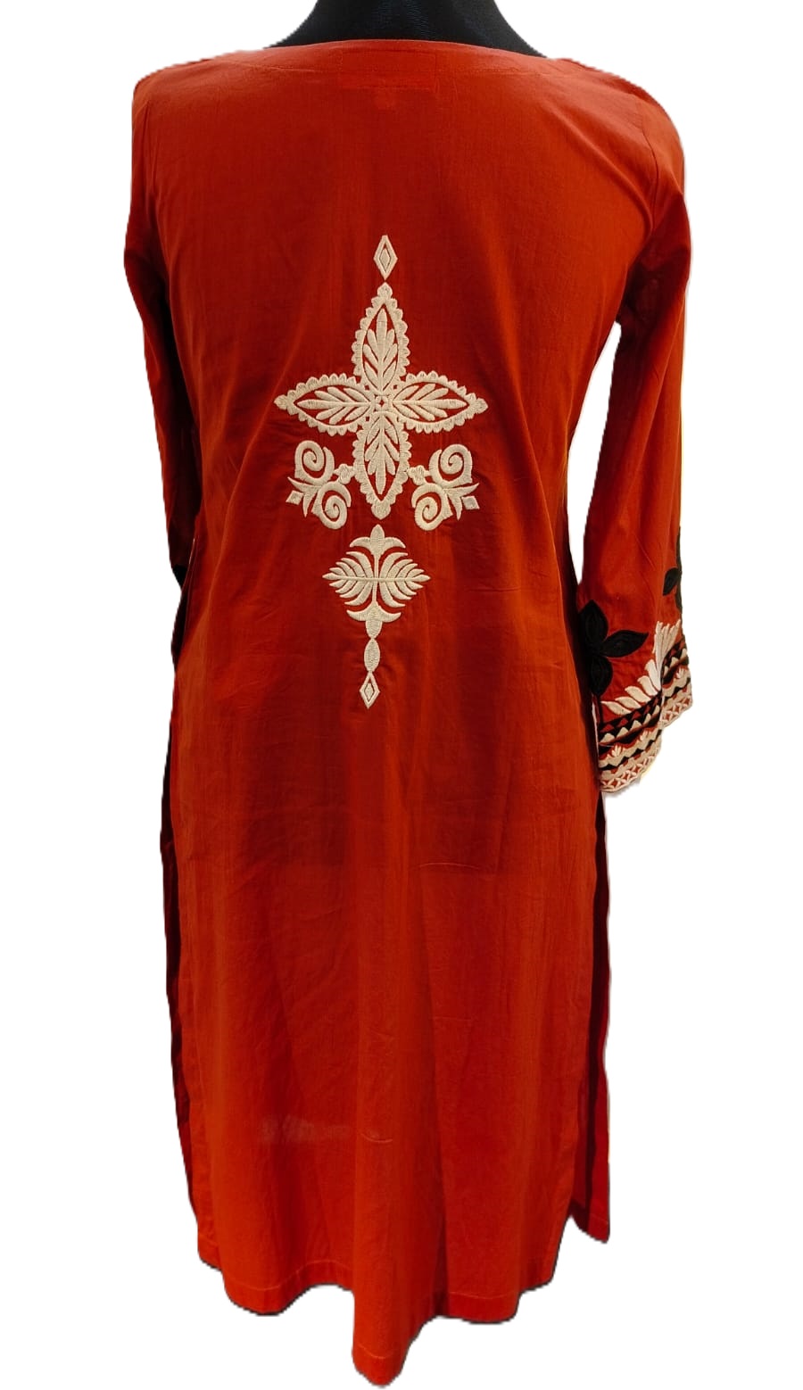 Embroidered Cotton Single Kurti