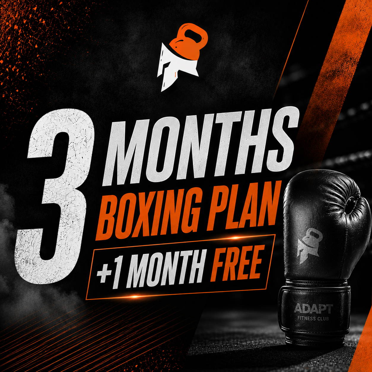 BOXING PLAN 3 MONTHS + 1 MONTH FREE