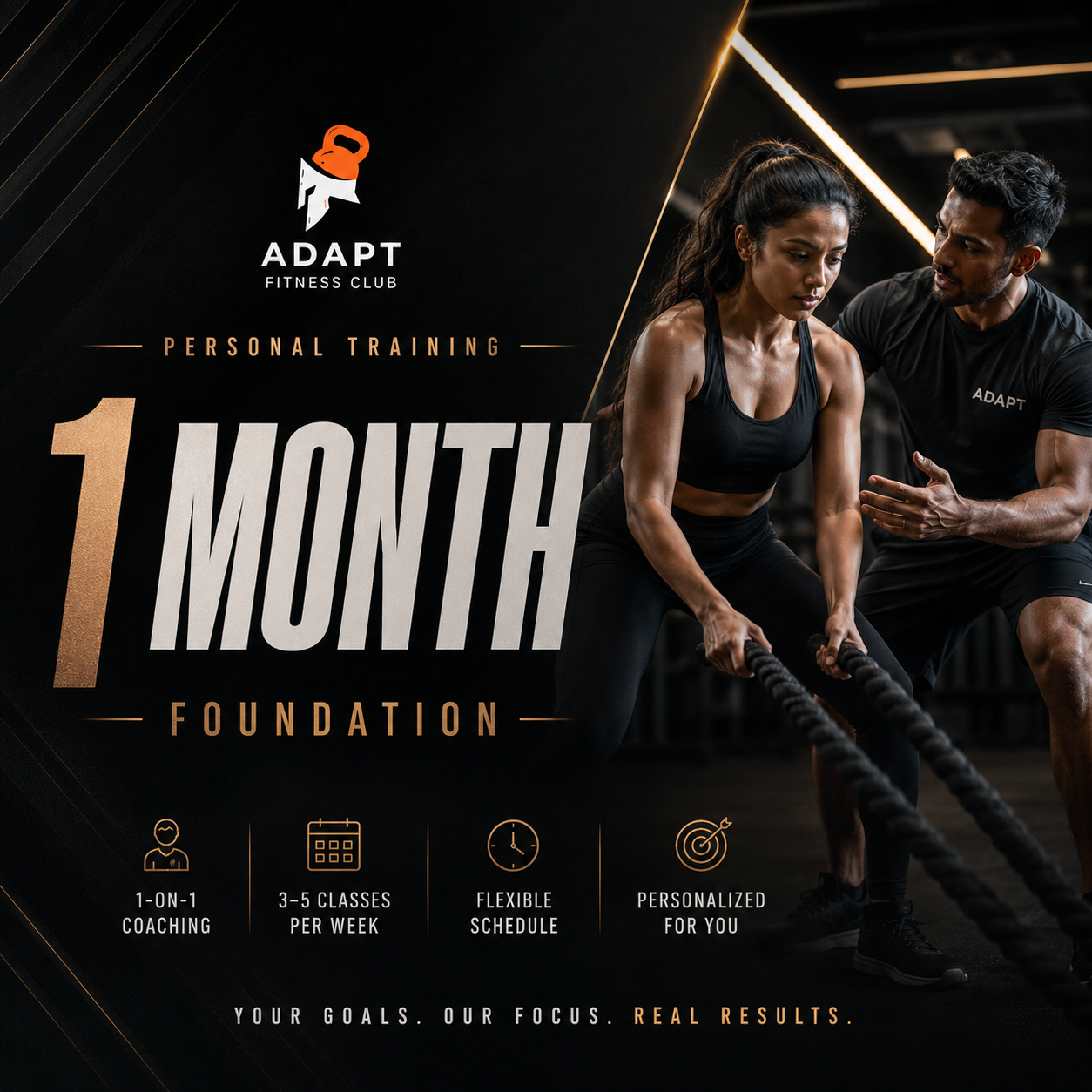 PT FOUNDATION - 1 MONTH PLAN