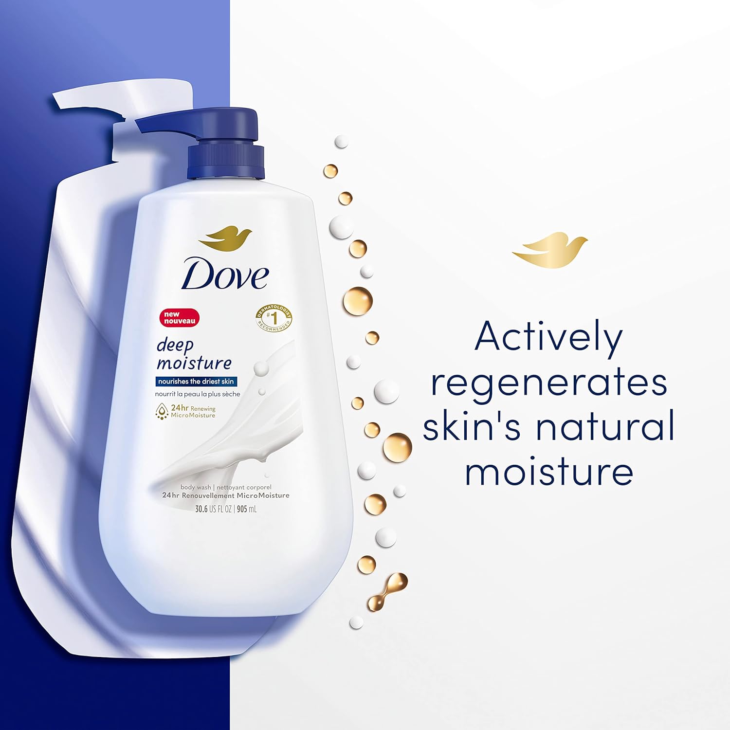 Dove Deep Moisture for daily use 