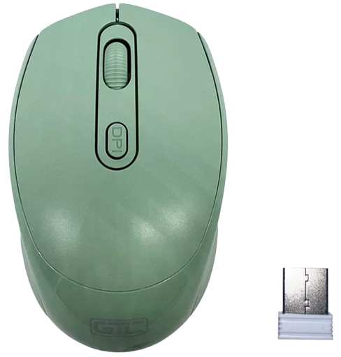 Wireless Mouse GTC Color Verde