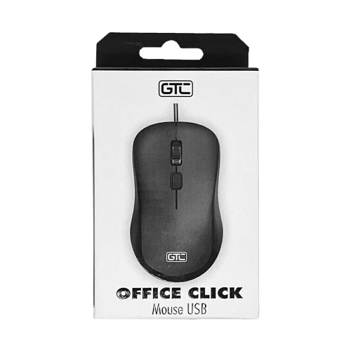 Office Click USB Mouse GTC Color Negro
