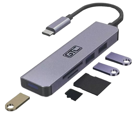 Adaptador de hub USB-C