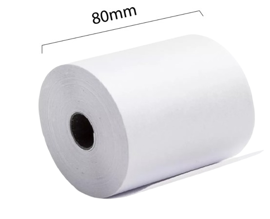 Rollos de papel térmico 80X50